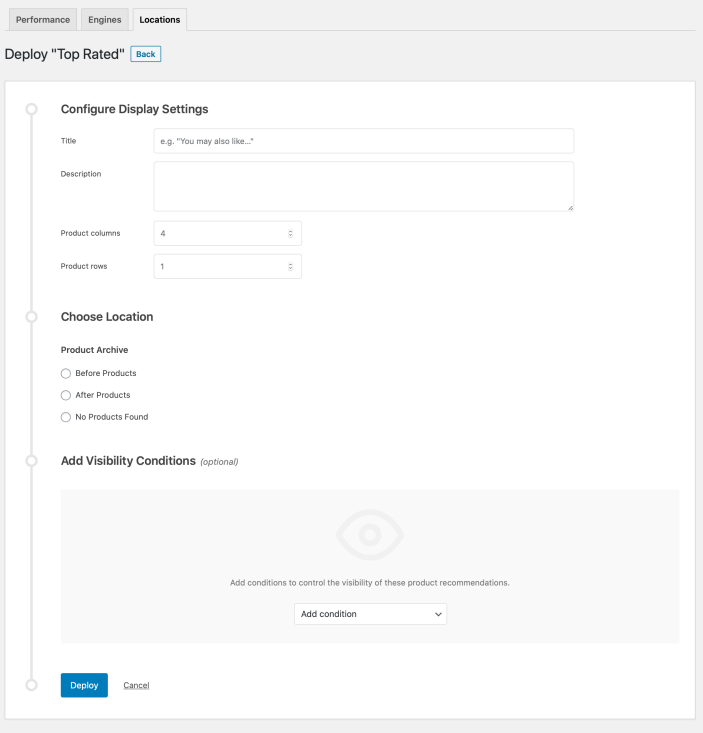 Deploying the "Top Rated" Engine